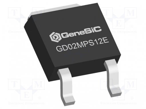 SCHOTTKY TASASUUNTAUSDIODI - TO252-2 - SIC - SMD - 1,2KV - 2A - Diodit - GD02MPS12E - 1
