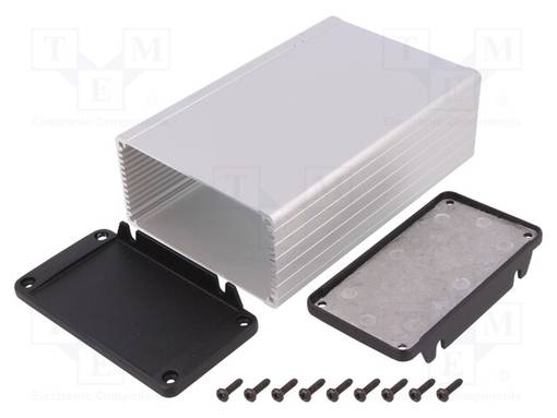 KOTELO: SUOJAAVA - X: 104MM - Y: 160MM - Z: 55MM - ALUMIINI - LUONNOLLINEN - Häiriösuojakotelot - HM-1457N1602E - 1