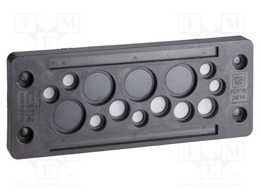 MONIREIKÄINEN LÄPIVIENTIRENGAS - AUKK.LKM: 17 - Läpivientirenkaat - NSYTSA2417SE - 1