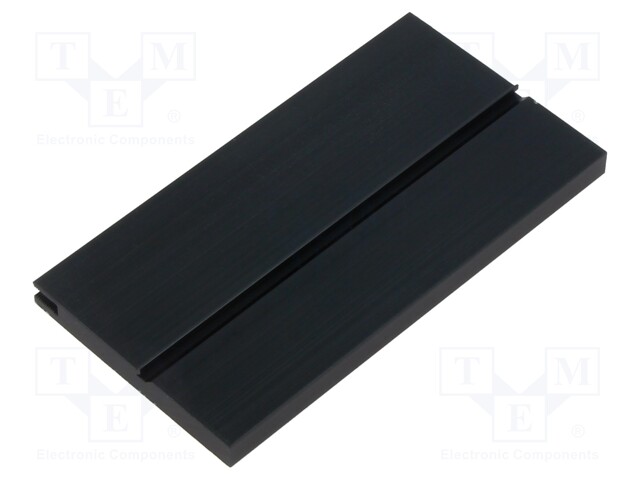 JÄÄHDYTYSLEVY - LITTEÄ - TO218,TO220,TOP3 - MUSTA - W: 6MM - Jäähdytyslevyt - PR10194SE - 1