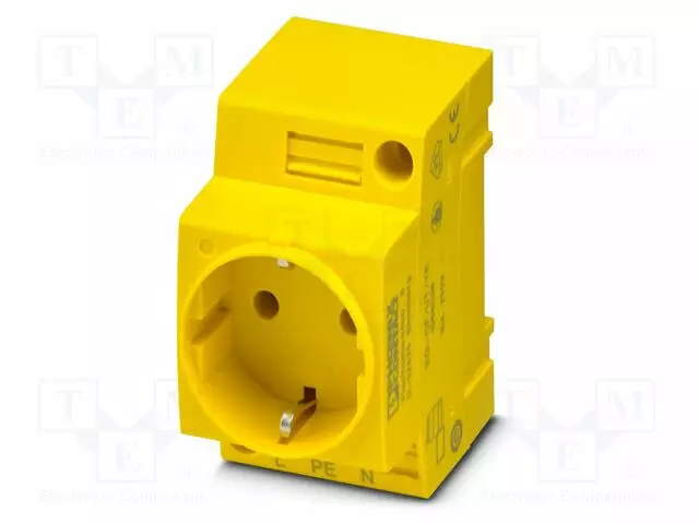 KOJELIITIN RUNKO NAARAS - 16A - PIN: 3 - DIN-KISKOLLE - Kiskoliittimet - EO-CFUTYE - 1