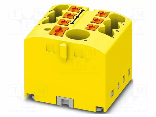 LIITIN: KISKO-24A - 450V - PUSH-IN - PA - L: 21,7MM - 0,14÷4MM2 - Kiskoliittimet - PTFIX66X2.5YE - 1