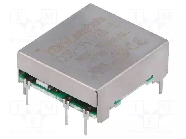 DC/DC MUUNNIN - 6W - TULOJÄNNITE 5VDC - LÄHTÖJÄNNITE 12VDC - ULÄH2: -12VDC - DIP7 - THT - DC/DC muuntimet - CC6-0512DF-E - 1