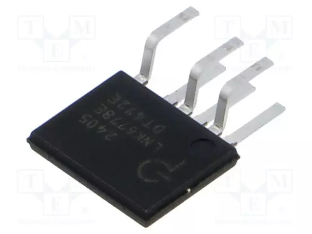 IC: PMIC - AC/DC SWITCHER,SMPS-OHJAIN - TULOJÄNNITE 85÷265V - ESIP-7C - Jännitesäätimet - DC/DC piirit - LNK6778E - 1