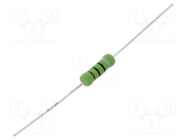 KERAAMINEN LANKAVASTUS - 100OHM - 1W - ±10% - Ø5,5X16,5MM - Tehovastukset - OX101KE - 1