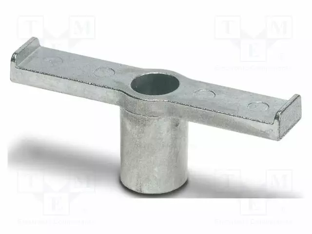 KIINNITYSPIDIKE - PA - L: 20MM - NAVAT: 2 - W: 56MM - H: 10MM - RUNKO: HOPEA - Kiskoliittimet - AB-SKE - 1