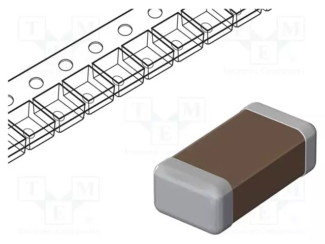 KONDENSAATTORIT-SETTI - SMD - MLCC - GRM03 - MLCC SMD kondensaattorit - GRM03-KIT-TTOL-DE - 1