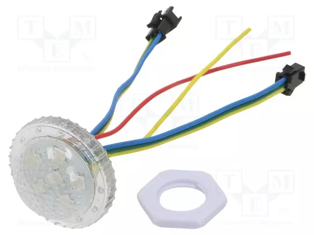 LED - RGB - IP65 - 140° - Ø38MM - OHJAIN: SM16703 - 24VDC - LED nauhat ja modulit - P038006CC3SE - 1