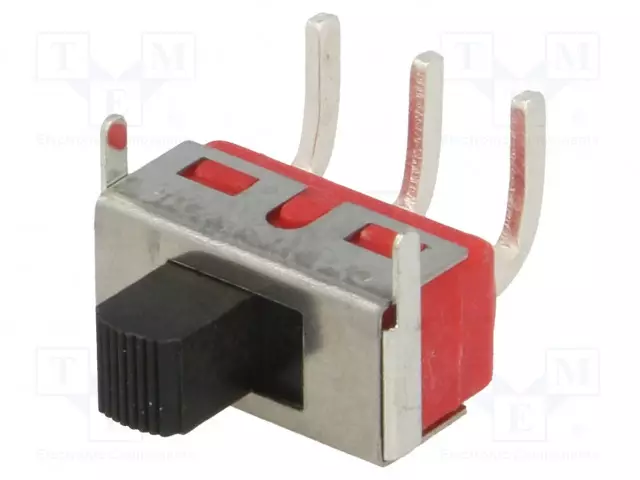 LIUKUKYTKIN - AS: 2 - SPDT - 2A/250VAC - 5A/28VDC - ON-ON - THTOHM - Mikrokytkimet - 5MS1S102AM6QE - 1