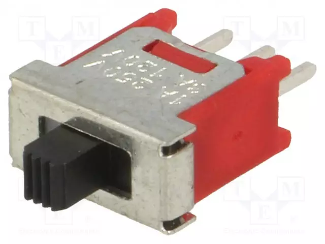 LIUKUKYTKIN - AS: 3 - SP3T - 3A/120VAC - 3A/28VDC - ON-OFF-ON - THT - Mikrokytkimet - 5FS3S102M2QE - 1