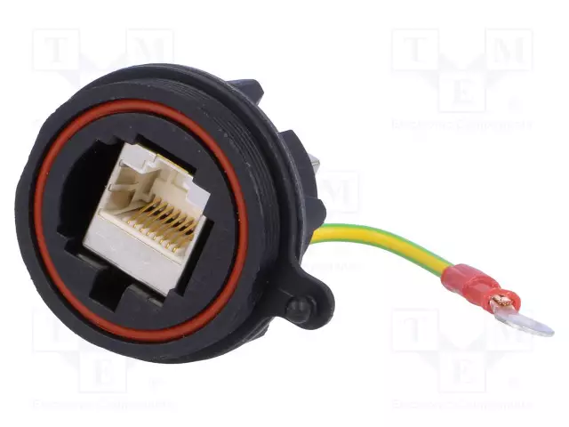 SOVITUS: LIITIN - IP68 - RJ45-PISTORASIA,MOLEMMIN PUOLIN - 0,8M - PX liittimet - PX0833E - 1
