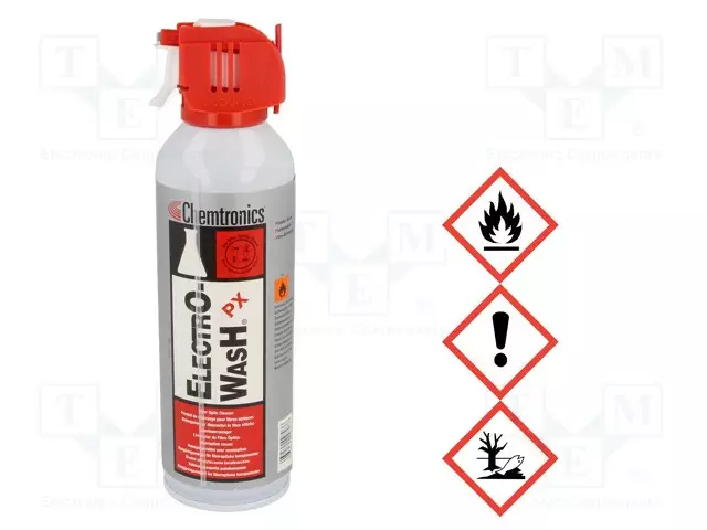 PUHDISTUSAINE - 200ML - HAHMO: AEROSOLI - SIGNAALISANA: VAARA - Piirilevykemikaalit - CH-ES810E - 1