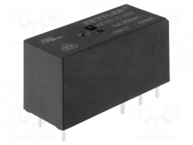 RELE - SPDT - UKELAN: 24VDC - 16A - 16A/250VAC - PCB - Pienoisreleet - AZ762-1C-24DE - 1