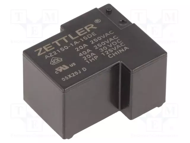 RELE - SPST-NO - UKELAN: 15VDC - 40A - MAX.300VAC - Tehoreleet - AZ2150-1A-15DE - 1