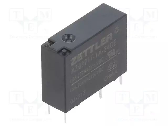 RELE - SPST-NO - UKELAN: 24VDC - 10A - 10A/277VAC - Pienoisreleet - AZ9371T-1A-24DE - 1