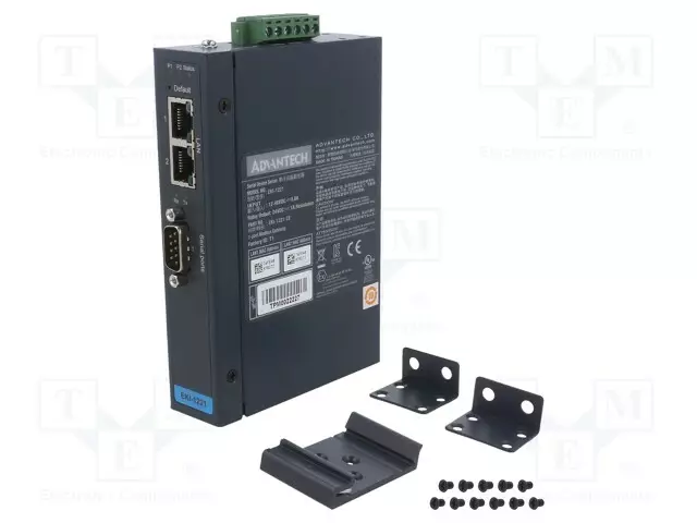 SARJAPORTTIPALVELIN - PORTTIEN LUKU: 3 - 12÷48VDC - RJ45 X2 - EKI - Teollisuusverkot - EKI-1221-CE - 1