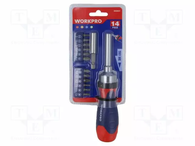 SCREWDRIVER: UNIVERSAL-SET - PHILLIPS,POZIDRIV®,SLOT,TORX® - Ruuvimeisselit ja sarjat - WP-W000837WE - 1
