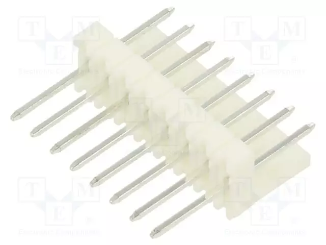 SOCKET - WIRE-BOARD - MALE - PIN: 8 - 2.54MM - THT - MAS-CON - TINNED - Signaaliliittimet rasteri 2,54mm - MWWS100-08-C-E - 1