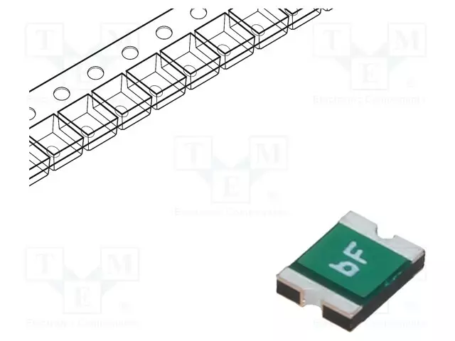SULAKE: POLYMEERISULAKE PTC - 200MA - IMAX: 10A - SMD - 0ZCH - 1210 - PTC sulakkeet - 0ZCH0020FF2E - 1