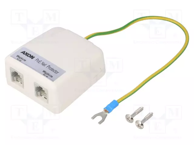 AUTOMAATIO­MODUULI: SUOJALAITE - SEINÄ-RJ45 - MUOVI - 5V - 2,5KA - Teollisuusverkot - AXON-NET-POE - 1