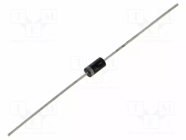 TASASUUNTAUSDIODI - THT - 1KV - 1A - TEIPPI - IFSM: 30A - DO41 - Diodit - FR107-LGE - 1