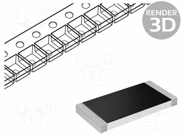 VASTUS: THICK FILMOHM - SMD - 1206 - 330MW - ±1% - CS - -55÷155°C - SMD vastukset - CS06W4F390LT5E - 1