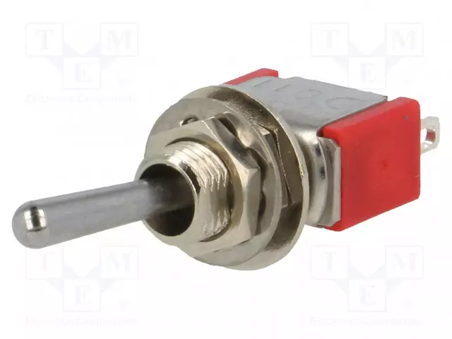 VIPUKYTKIN - ASENNOT: 2 - SPDT - ON-ON - 2A/250VAC - 5A/28VDC - -35÷80°C - Vipukytkimet - 1MS1T1B5M1QE - 1