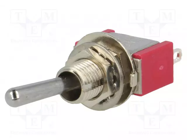 VIPUKYTKIN - ASENNOT: 2 - SPDT - ON-(ON) - 5A/125VAC - 5A/28VDC - -30÷85°C - Vipukytkimet - IC1501T1B1M1QE - 1