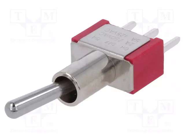 VIPUKYTKIN - ASENNOT: 3 - SP3T - ON-OFF-ON - 5A/125VAC - 5A/28VDC - -30÷85°C - Vipukytkimet - IC1201T1B2M2QE - 1
