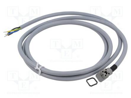 LIITIN: SUORAKULMA - G - PISTOKE - NAARAS - PIN: 4 - 10A - 50V - IP65 - G liittimet - G30KW3F - 1