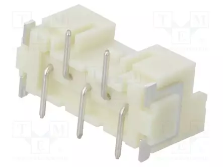 LIITIN: JOHTO-LEVY - PISTORASIA - UROS - PIN: 5 - XA - 3A - 250V - SMT - 2,5MM - Signaaliliittimet rasteri 2,50mm - BM05B-XASS-TF - 2