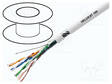 JOHTO - F/UTP,HELUKAT® 100 - 4X2X26AWG - 5E - CU - FRNC - HARMAA - ATK-kaapelit - HELUKAT100-FTP-FF - 1