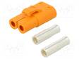 LIITIN: VIRTA- DC - PISTOKE - NAARAS - LC - 55A - 1KV - PIN: 2 - SUORA - DC liittimet - LCB60-F - 1