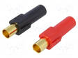 LIITIN: VIRTA- DC - PISTOKE - NAARAS - XT150 - 60A - 500V - PIN: 2 - SUORA - DC liittimet - XT150-F - 1