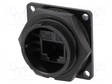 LIITIN: RJ45 - SOVITIN - DC - PIN: 8 - CAT: 5E - SUOJAAMATTOMAT - 8P8C - RJ liittimet - DCP-RJ5B-F - 1