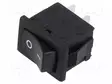 KEINUKYTKIN - SPST - AS: 2 - OFF-ON - 6A/250VAC - MUSTA - EI OLEOHM - UL94V-2 - Keinukytkimet - RA12KKFT0F - 1