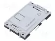 LIITIN: KORTTEJA VARTEN - SMART CARD - PUSH-PULL - THT - PCB - KULLATTU - Korttiliittimet - 7434L0825S01LF - 1