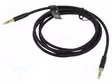 KAAPELI - JACK 3,5MM 3PIN PISTOKE,MOLEMMIN PUOLIN - 1M - MUSTA - Muut audio-videokaapelit - BAWBF - 1