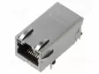 LIITIN: RJ45 - PISTORASIA - PIN: 8 - CAT: 5E - SUOJATTU - 8P8C - THT - RJ liittimet - 0826-1G1T-23-F - 1