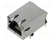 LIITIN: RJ45 - PISTORASIA - PIN: 8 - CAT: 5 - SUOJATTU - 8P8C - THT - RJ liittimet - 08B0-1X1T-06-F - 1
