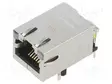 LIITIN: RJ45 - PISTORASIA - PIN: 8 - CAT: 5 - SUOJATTU - 8P8C - THT - RJ liittimet - 08B0-1X1T-36-F - 1