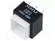 PAINOKYTKIN - AS: 2 - SPDT - 5A/250VAC - 5A/30VDC - ON-(ON)OHM - Standardikytkimet - UB215SKW035F - 1
