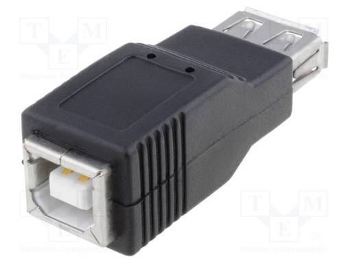 ADAPTERI - USB 2.0 - USB A RASIA,USB B RASIA - USB kaapelit ja adapterit - USB-AFBF - 1