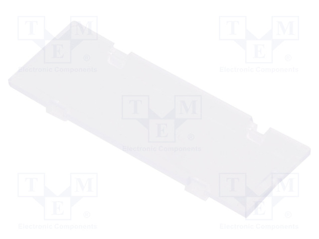 ETUPANEELI - ILMAN KEHYSTÄ,VARREN KANSSA - 1M MODULBOX XTS - DIN kiskokotelot - IT-P15010721F - 1