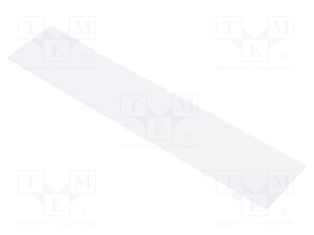 ETUPANEELI - ILMAN KEHYSTÄ,VARREN KANSSA - LÄPINÄKYVÄ - DIN kiskokotelot - IT-P05120721F - 1