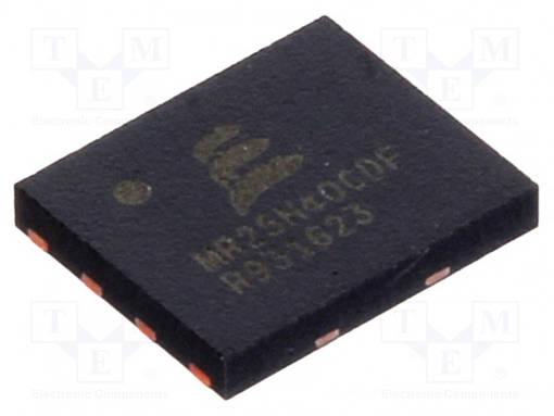 IC: MUISTI - MRAM - 4MBMRAM - SPI - 512KX8BIT - 25NS - DFN8 - RINNAKKAIS- - Muut muistit - mikropiirit - MR25H40CDF - 1