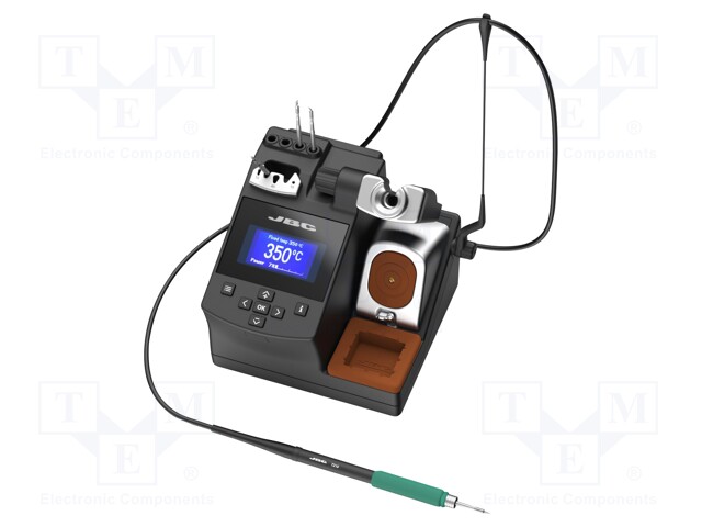 ASEMA: JUOTOS-ASEMAN TEHO: 40W - 90÷450°C - LÄMMITIN: KÄRJESSÄ - ESD - Juotosasemat - JBC-CD-2SQF - 1