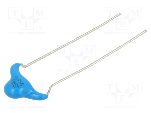 KERAAMINEN KONDENSAATTORI - X1,Y1 - 150PF - 250VAC - ±10% - THT - 10MM - Keraamiset kondensaattorit - DE1B3KX151KA4BN01F - 1