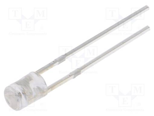 LED - KELTAINEN - 3MM - 180÷220MCD - 140° - ETUOSA: KOVERAT - 1,9÷2,4VDC - Pyöreät LEDit - OSY5PA3FE1F - 1