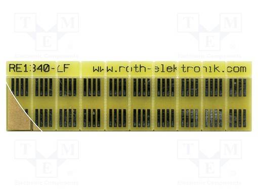 KOEKYTKENTÄLEVY - W: 19MM - Koekytkentälevyt - RE1340-LF - 1